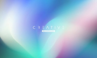 Soyut sıvı gradyan arkaplan. Sıvı renk karışımı. Mavi ve Turuncu renk karışımı. Reklamlarınız için Modern Tasarım Şablonu, Banner, Poster, Kapak, Web Sitesi, Broşür ve Broşür. Vektör Eps 10