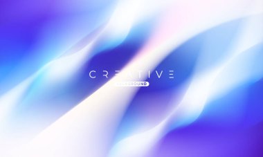 Soyut sıvı gradyan arkaplan. Sıvı renk karışımı. Mavi ve Turuncu renk karışımı. Reklamlarınız için Modern Tasarım Şablonu, Banner, Poster, Kapak, Web Sitesi, Broşür ve Broşür. Vektör Eps 10