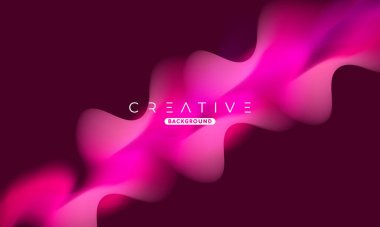 Soyut sıvı gradyan arkaplan. Sıvı renk karışımı. Mavi ve Turuncu renk karışımı. Reklamlarınız için Modern Tasarım Şablonu, Banner, Poster, Kapak, Web Sitesi, Broşür ve Broşür. Vektör Eps 10