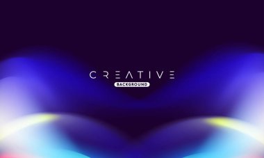 Soyut sıvı gradyan arkaplan. Sıvı renk karışımı. Mavi ve Turuncu renk karışımı. Reklamlarınız için Modern Tasarım Şablonu, Banner, Poster, Kapak, Web Sitesi, Broşür ve Broşür. Vektör Eps 10