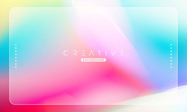 Soyut sıvı gradyan arkaplan. Sıvı renk karışımı. Mavi ve Turuncu renk karışımı. Reklamlarınız için Modern Tasarım Şablonu, Banner, Poster, Kapak, Web Sitesi, Broşür ve Broşür. Vektör Eps 10