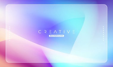 Soyut sıvı gradyan arkaplan. Sıvı renk karışımı. Mavi ve Turuncu renk karışımı. Reklamlarınız için Modern Tasarım Şablonu, Banner, Poster, Kapak, Web Sitesi, Broşür ve Broşür. Vektör Eps 10