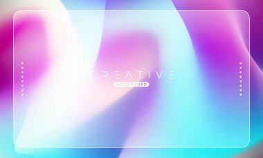 Soyut sıvı gradyan arkaplan. Sıvı renk karışımı. Mavi ve Turuncu renk karışımı. Reklamlarınız için Modern Tasarım Şablonu, Banner, Poster, Kapak, Web Sitesi, Broşür ve Broşür. Vektör Eps 10