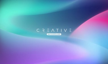 Soyut sıvı gradyan arkaplan. Sıvı renk karışımı. Mavi ve Turuncu renk karışımı. Reklamlarınız için Modern Tasarım Şablonu, Banner, Poster, Kapak, Web Sitesi, Broşür ve Broşür. Vektör Eps 10