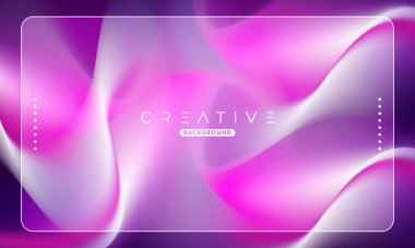 Soyut sıvı gradyan arkaplan. Sıvı renk karışımı. Mavi ve Turuncu renk karışımı. Reklamlarınız için Modern Tasarım Şablonu, Banner, Poster, Kapak, Web Sitesi, Broşür ve Broşür. Vektör Eps 10