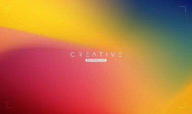 Soyut sıvı gradyan arkaplan. Sıvı renk karışımı. Mavi ve Turuncu renk karışımı. Reklamlarınız için Modern Tasarım Şablonu, Banner, Poster, Kapak, Web Sitesi, Broşür ve Broşür. Vektör Eps 10