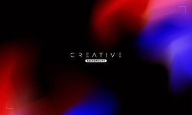 Soyut sıvı gradyan arkaplan. Sıvı renk karışımı. Mavi ve Turuncu renk karışımı. Reklamlarınız için Modern Tasarım Şablonu, Banner, Poster, Kapak, Web Sitesi, Broşür ve Broşür. Vektör Eps 10