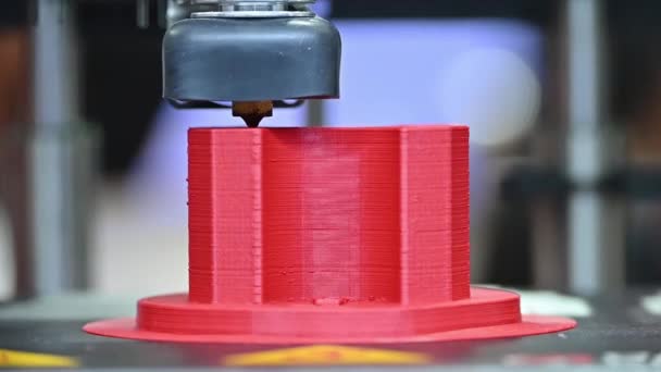 3Dプリンタ機による添加物製造 高速プロトタイプ法による高技術製造プロセス — ストック動画