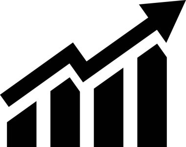 Büyüme simgesi finans büyütme kavramı olarak