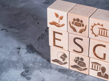 ESG sembolleri bir şirket yönetim ilkesi kavramı olarak