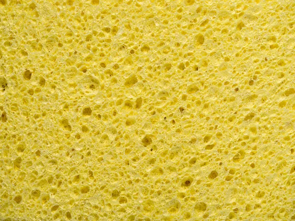 Abstract Background Texture Yellow Washing Sponge Close — Stock Photo, Image
