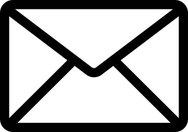 Gelen ileti olarak doğrusal simgeyi zarfa ekle