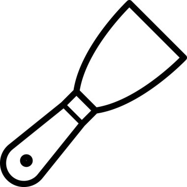 Web tasarımı için basit bir özet olarak malanın doğrusal simgesi