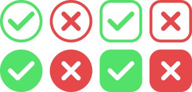 Web tasarımı için işaretleme ve kesit simgeleri koleksiyonu