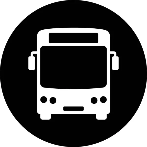 Seyahat ve turizm web sayfası tasarımı için işaret olarak otobüs simgesi