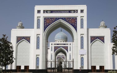 Dushanbe Tacikistan 'daki Merkez Katedral Camii