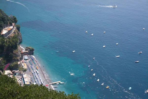 Ιταλία Ακτή Αμάλφι Παραλία Ποζιτάνο — Φωτογραφία Αρχείου