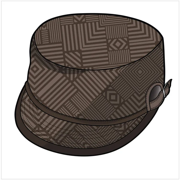 Значок Шляпы Контурная Иллюстрация Векторных Значков Бейсбола Паутины — стоковый вектор
