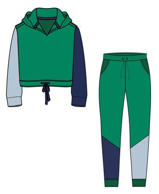 Eşofman üstü ve botlar, UNISEX VECTOR 'a ayarlandı.