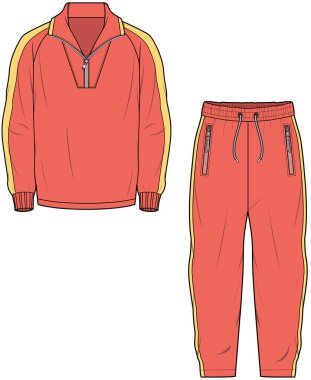Eşofman üstü ve botlar, UNISEX VECTOR 'a ayarlandı.