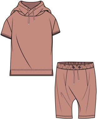 JERSEY ST HOODIE VE JoGER VECTOR