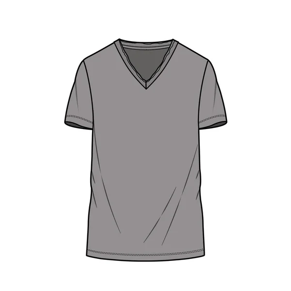 Uomini Ragazzi Indossano Camicie Vettore Sketch — Vettoriale Stock