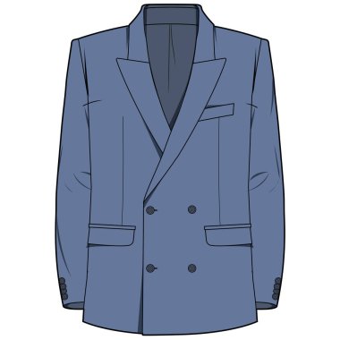 Ceket vektör resimleme arkaplanı