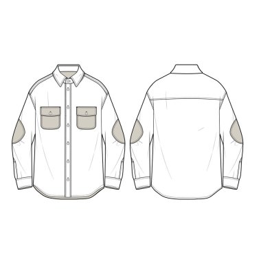 gömlek vektör illüstrasyon arka planı