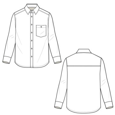 gömlek vektör illüstrasyon arka planı