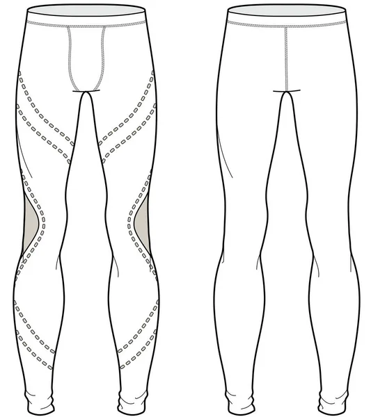 Illustration Vectorielle Collants Leggings — Image vectorielle