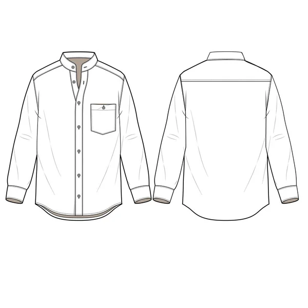Shirt Vektor Illustration Hintergrund — Stockvektor