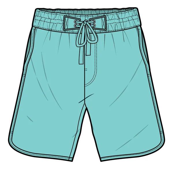 Pantaloncini Vettore Illustrazione Sfondo — Vettoriale Stock