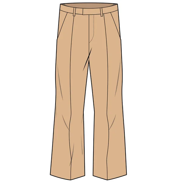 Pantolon Vektör Resimleme Arkaplanı — Stok Vektör