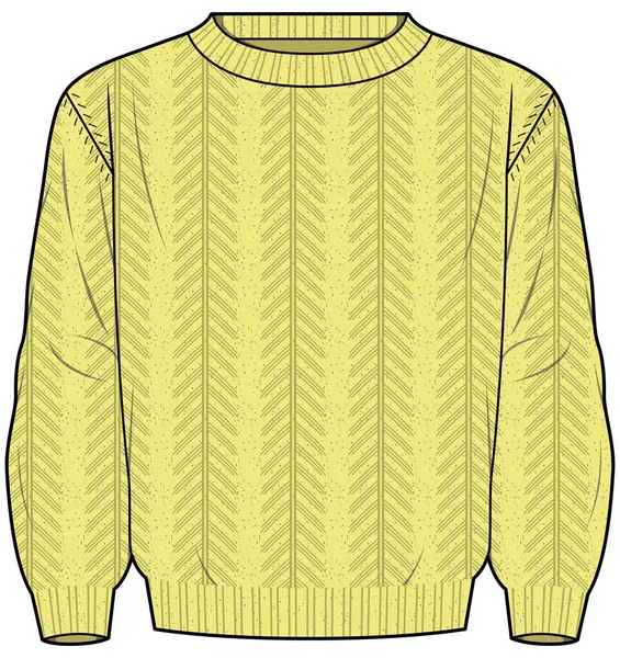 Maglione Vettore Illustrazione Sfondo — Vettoriale Stock