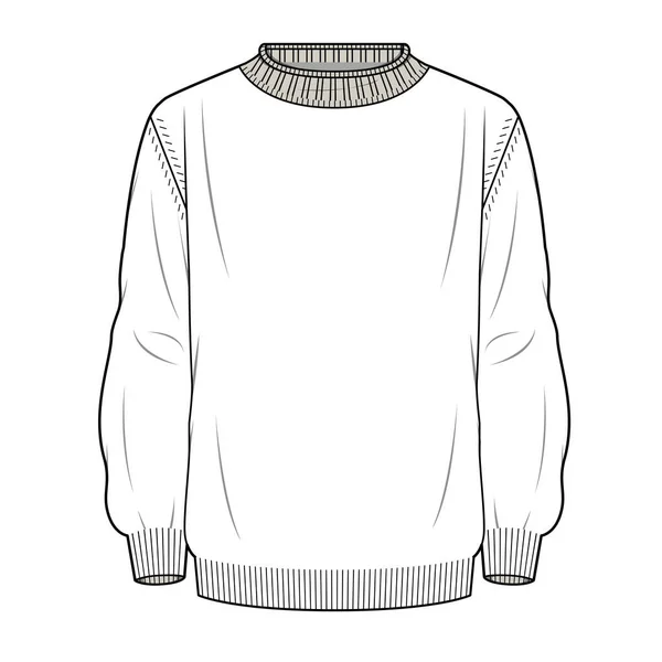 Latar Belakang Gambar Vektor Sweater - Stok Vektor