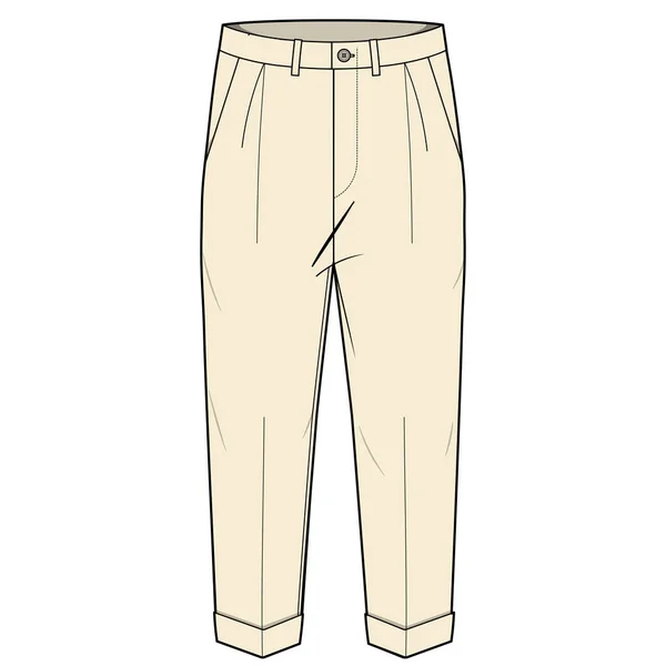Kalhoty Vektorové Ilustrace Pozadí — Stockový vektor