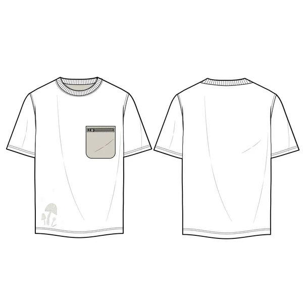 Shirt Vektor Illustration Hintergrund — Stockvektor