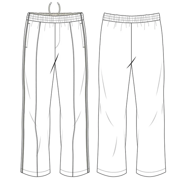 Pantalones Vector Ilustración Fondo — Vector de stock