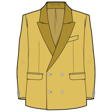 Ceket vektör resimleme arkaplanı