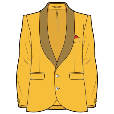 Blazer vektör resimleme arkaplanı