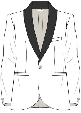 Ceket vektör resimleme arkaplanı