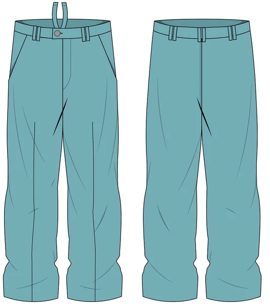 Pantaloni Vettore Illustrazione Sfondo — Vettoriale Stock