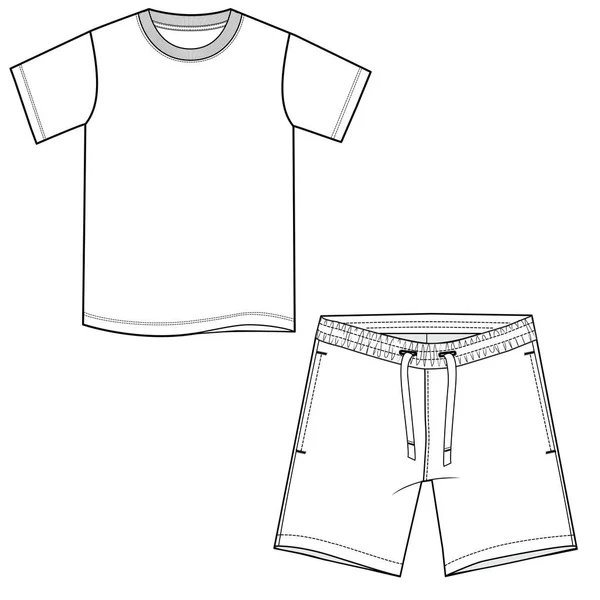 Pajama Vektor Illustration Bakgrund — Stock vektor