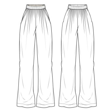 Kızların pantolonu patlamış. VECTOR BÖLGESİ 