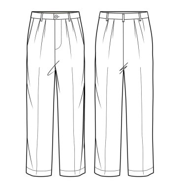  MEN PANT Düz VECTOR SÜRÜNÜ 