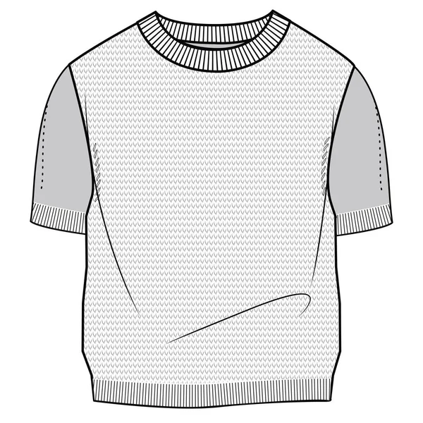Kids Todddler Sweater Vector Illustráció — Stock Vector