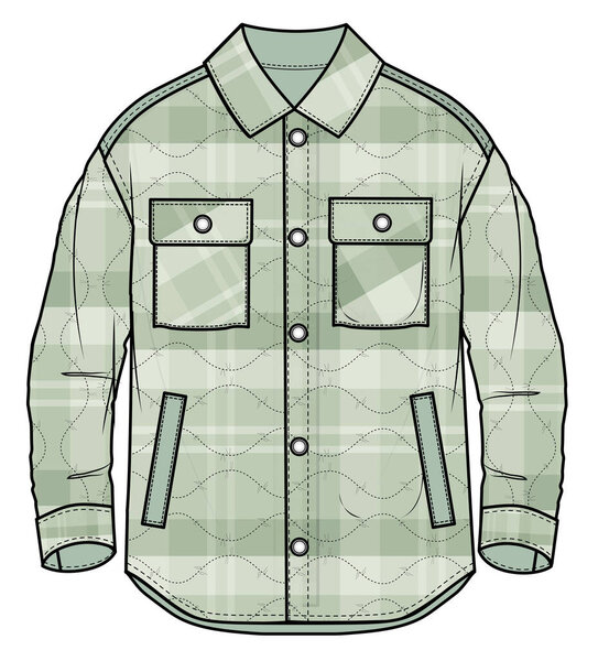 Мальчик в футболке, плюс куртка. ИЛЛЮСТРАЦИЯ ШАКЕТА ВЕКТОР СКЕТЧ