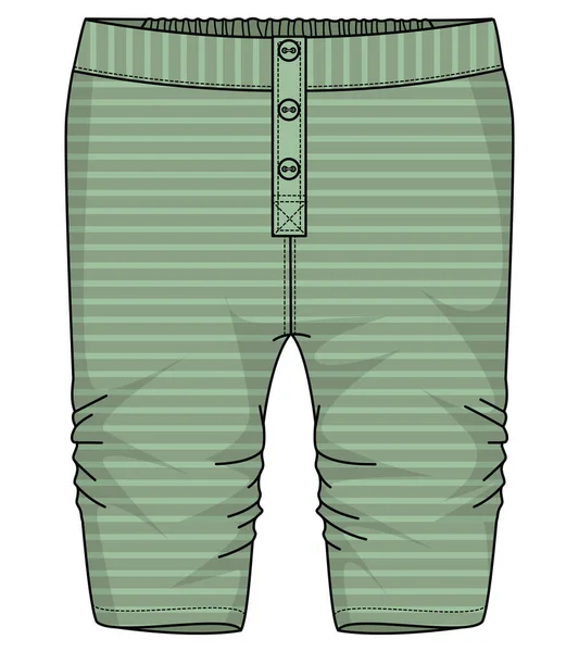Illustration Vectorielle Legging Jersey Pour Enfants — Image vectorielle