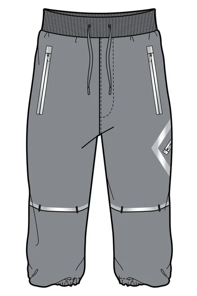 Illustrazione Schizzo Vettoriale Dei Pantaloni Allenamento — Vettoriale Stock