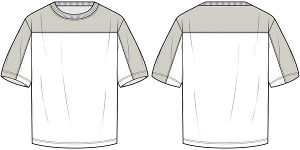 Modello Shirt Vostro Design — Vettoriale Stock